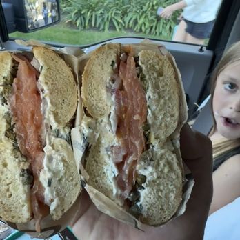 Yetz's Bagels - DeLuxe!!! no joke the perfect bagel - Bagels Near Me - Isla Vista, California