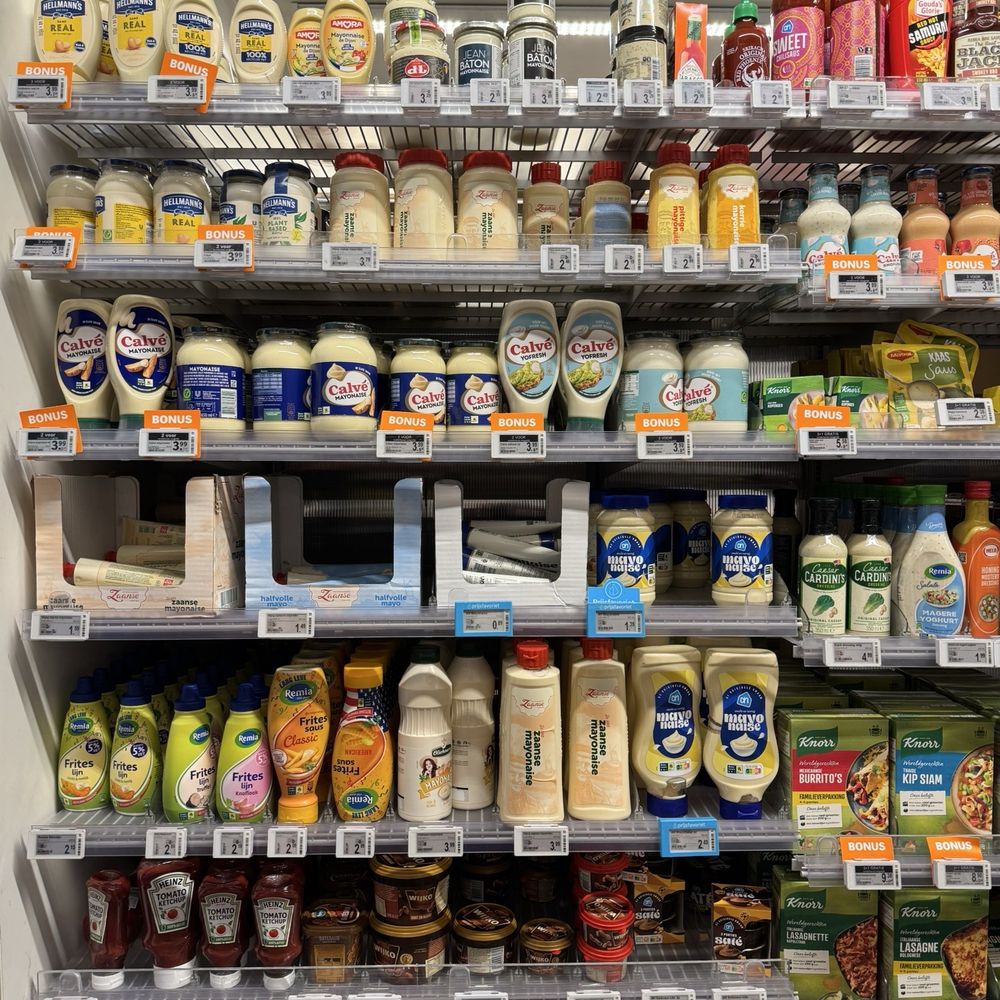 Albert Heijn - Mayo of all flavors. The Dutch love their mayo! - Grocery Near Me - Amsterdam, New Hampshire