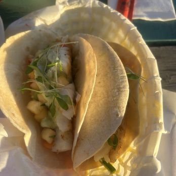 Sunset Club - Fish Tacos-grilled - Grill Services Near Me - Newbury, Massachusetts