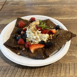 Crepe Avenue - The fresh start . Strawberry, blackberry & almond. Delicious