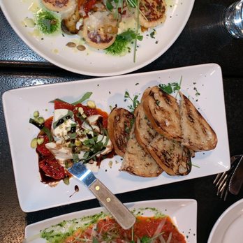 Basi Italia - Gnocchi, mozzarella, and arancini (top to bottom) - Italian Near Me - Columbus, Ohio Basi Italia - Gnocchi, mozzarella, and arancini (top to bottom) - Italian Near Me - Columbus, Ohio
