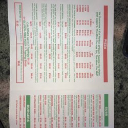 Cappy's Pizza - Menu