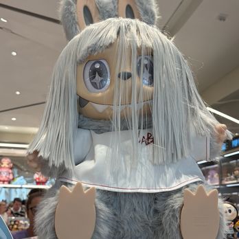Pop Mart - Huge Labubu with Long Gray Hair - Toy Stores Near Me - New York, New York Pop Mart - Huge Labubu with Long Gray Hair - Toy Stores Near Me - New York, New York