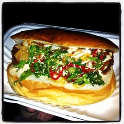 Eat Art Truck - Beef brisket with Asian salad.. Mmmmm..
