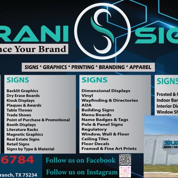 Surani Signs - Signmaking Near Me - Farmers Branch, Texas Surani Signs - Signmaking Near Me - Farmers Branch, Texas