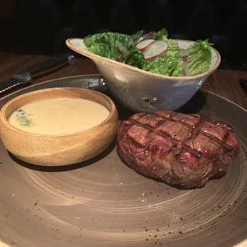The Meat & Wine Co - Fillet with blue cheese sauce - Steakhouses Near Me - Melbourne, VIC