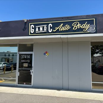 G&C Auto Body - The G&C Auto Body building signage - Body Shops Near Me - Fremont, California G&C Auto Body - The G&C Auto Body building signage - Body Shops Near Me - Fremont, California