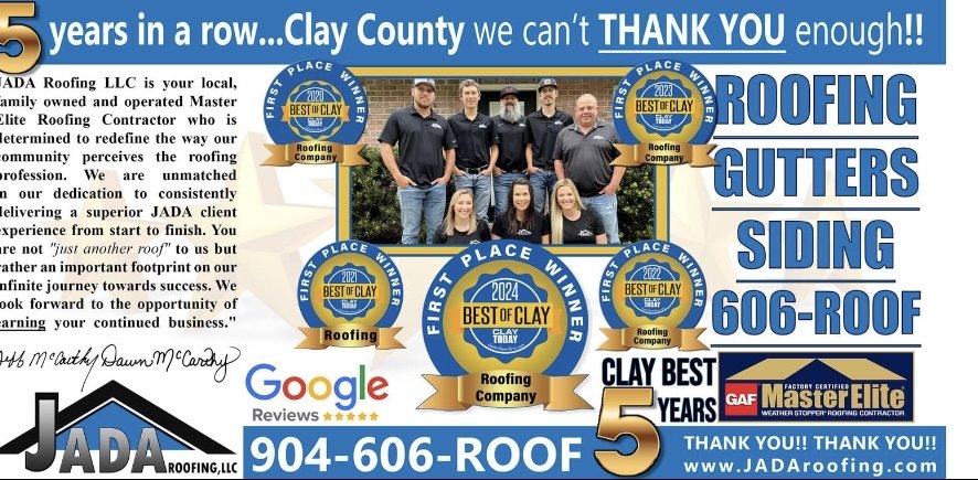 Slide of JADA Roofing