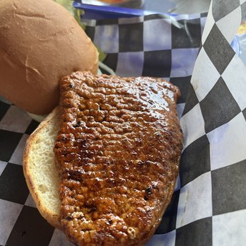 Cadillac Jack's - Pork Loin Sandwich - Bars Near Me - Bloomington, Illinois
