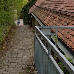 Burg Waischenfeld - Weg hinter der Burgschänke