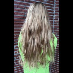Hair by Dani James - Blonde highlights