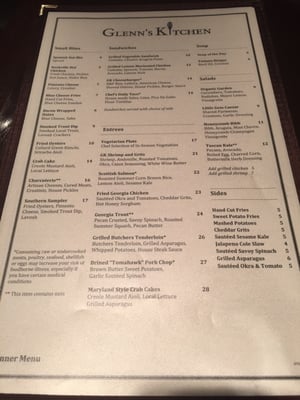 Menu photo 5 Glenn's Kitchen Atlanta, GA