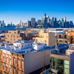 MJL Eyes In The Sky - DownTown Brooklyn, view of city from aerial photograph!