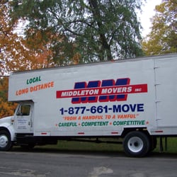 Middleton Movers - From a Handful, to a VanFul, Careful, Competent, Competitive. Family owned business "Since 1957"  Local, Long distance movers