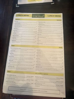 Menu photo 5 My Thai II Restaurant Novato, CA Menu photo 5 My Thai II Restaurant Novato, CA