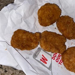 Wendy's - Not fresh and very hard on the outside