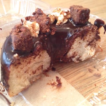 Dough - Dark chocolate glazed and brownie-topped. Decadent! - Desserts Near Me - New York, New York