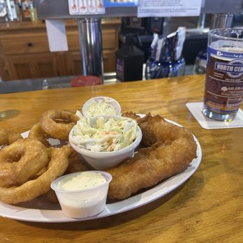The Blue Heron - Hand battered cod with best onion ring in the world - Bars Near Me - Mason City, Iowa The Blue Heron - Hand battered cod with best onion ring in the world - Bars Near Me - Mason City, Iowa
