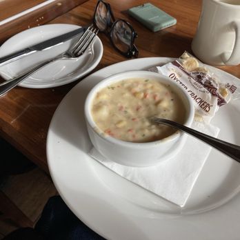Cincinnati Lager House - Spicy Corn Chowder - New American Near Me - Cincinnati, Ohio