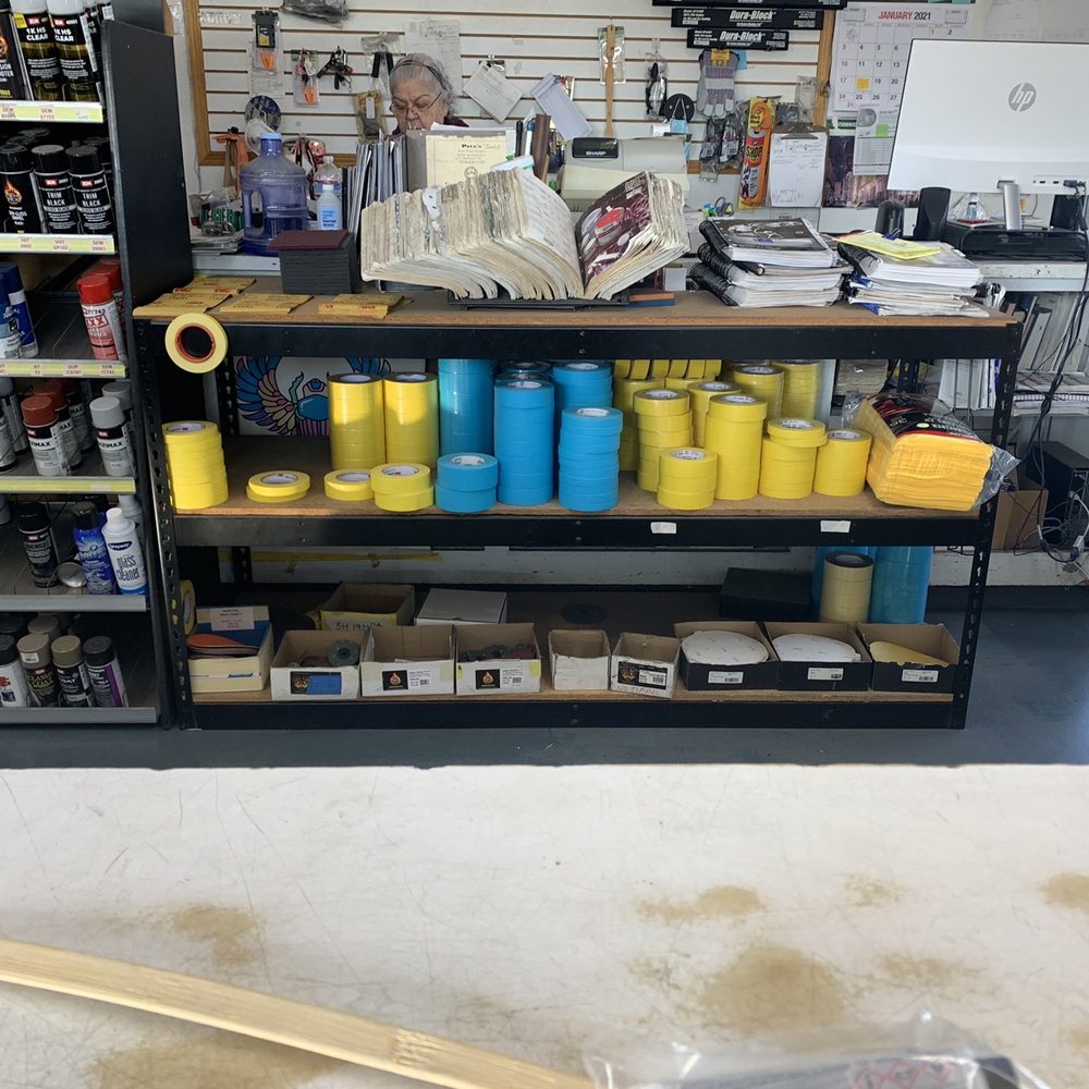 Polo's Auto Paint Supply - I bought the yellow tape for masking paper, the blue tape is for water proof applications. - Auto Parts & Supplies Near Me - Chula Vista, California