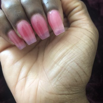 Yvonne's Nails - Sloppiest full set I've ever received - Nail Salons Near Me - Fremont, California Yvonne's Nails - Sloppiest full set I've ever received - Nail Salons Near Me - Fremont, California