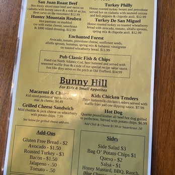 Poachers Pub - Menu - New American Near Me - Mountain Village, Colorado Poachers Pub - Menu - New American Near Me - Mountain Village, Colorado