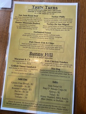 Menu photo 2 Poachers Pub Mountain Village, CO Menu photo 2 Poachers Pub Mountain Village, CO