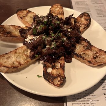Tarantelli's - Filet Mignon Bruschetta - Italian Near Me - Wilmington, North Carolina Tarantelli's - Filet Mignon Bruschetta - Italian Near Me - Wilmington, North Carolina