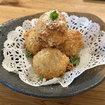 Waraku - Mushroom croquettes - Izakaya Near Me - Torrance, California Waraku - Mushroom croquettes - Izakaya Near Me - Torrance, California