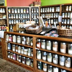 MaMa Jean's Natural Market - Half of the bulk food section!