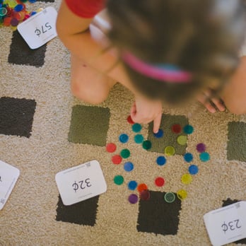 Cadence Academy Preschool - practicing math skills - Child Care & Day Care Near Me - Olympia, Washington