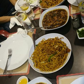 Hakka Ren - Sweet Caramelized Noodles with the rest of our long-waited order - Chinese Near Me - Mississauga, Ontario