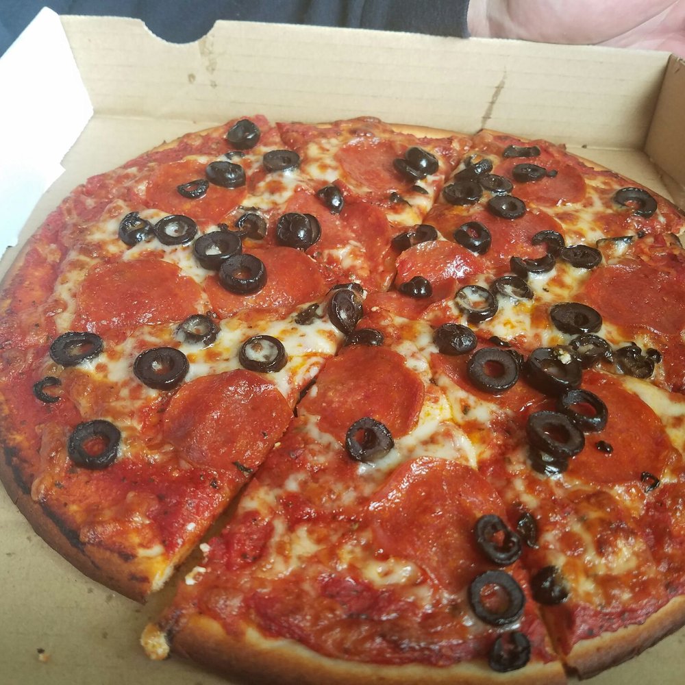 Sweet Basil Pizzeria - Gluten free pepperoni and olive - Pizza Near Me - Walla Walla, Washington