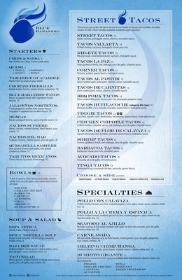 Menu photo 6 Blue Habanero Cleveland, OH