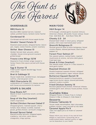 Menu photo 3 The Hunt & The Harvest Williamsburg, KY Menu photo 3 The Hunt & The Harvest Williamsburg, KY