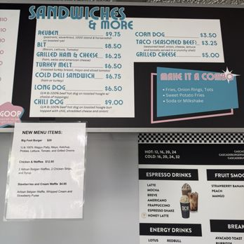 Cascade Burgers - Sandwiches menu - Burgers Near Me - Concrete, Washington