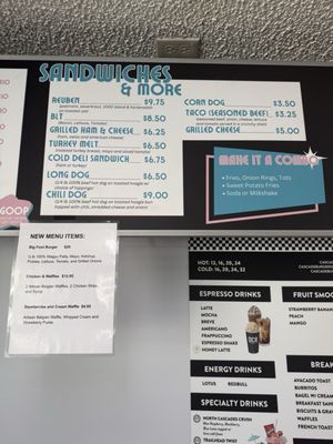 Menu photo 2 Cascade Burgers Concrete, WA