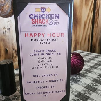 Chicken Shack 2 Go - Happy hour menu - Salad Near Me - Oklahoma City, Oklahoma