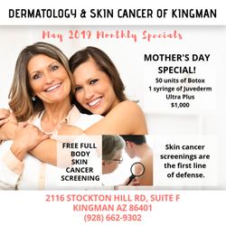 Skin and Cancer Institute - May Specials!