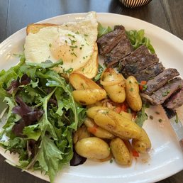 Steak and eggs Steak and eggs
