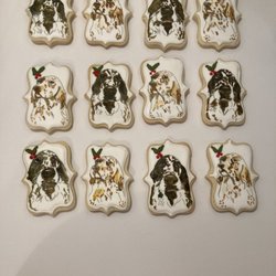 Keene Cookie Company - Hand painted animal portraits