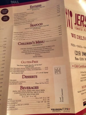 Menu photo 5 Jersey's Tomato Pie & Bistro Southampton, PA Menu photo 5 Jersey's Tomato Pie & Bistro Southampton, PA