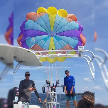 Island Style Parasail - Cool moment. Opening the parachute - Parasailing Near Me - Newport, Rhode Island Island Style Parasail - Cool moment. Opening the parachute - Parasailing Near Me - Newport, Rhode Island