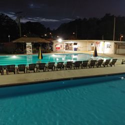 Whitman Swim Club - A beautiful night after closing.