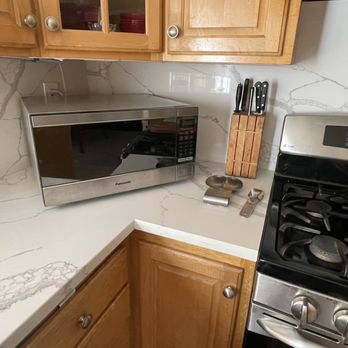 Freedom Renovation - New countertop and backsplash. - General Contractors Near Me - San Diego, California Freedom Renovation - New countertop and backsplash. - General Contractors Near Me - San Diego, California