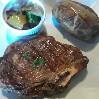 HopScotch & Vine - Rib eye stake dinner - New American Near Me - Plainfield, Illinois