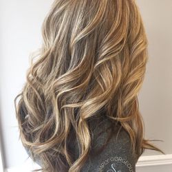 Simply Gorgeous by Erin - Beige blonde highlights.