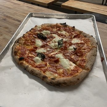 Antico Pizza - Margherita D.O.P Pizza w/ peps - Pizza Near Me - Atlanta, Georgia