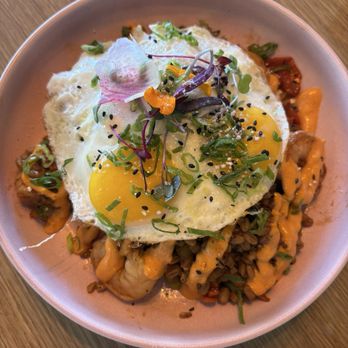 Aura Gardens - Shrimp and farro - Breakfast & Brunch Near Me - Carlsbad, California