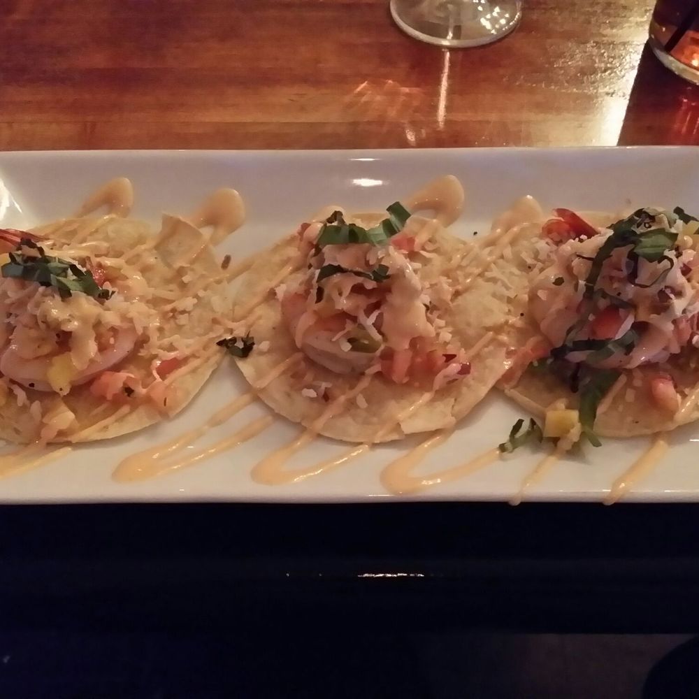 Taste By Unc's Cheesecakes - Shrimp tacos with mango salsa and coconut - Bakeries Near Me - Osage, Iowa Taste By Unc's Cheesecakes - Shrimp tacos with mango salsa and coconut - Bakeries Near Me - Osage, Iowa